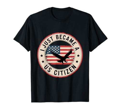New US Citizen Immigrant Proud New American T-Shirt