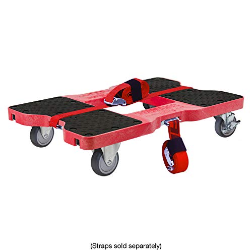 Snap-Loc 1200 Lb Professional E-Track Dolly Red #TOP4