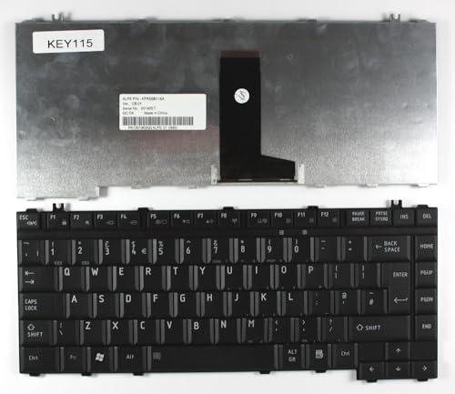 Clavier pour ordinateur portable Toshiba NSK-TAE0U touches noires confort de frappe