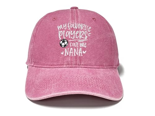 GDIQ Soccer Nana Gift for Grandma Grandmother Hat for Game Day