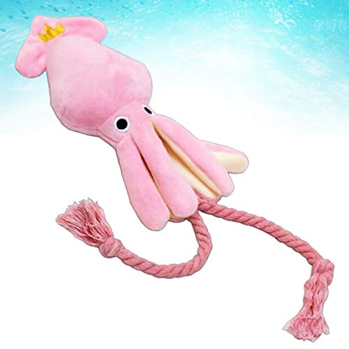 Brinquedo de pelúcia Balacoo para animais de estimação, polvo, brinquedo de pelúcia com nó, brinqued