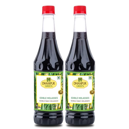 Image of Dhampure Speciality Sugarcane Molasses Syrup 1600ml (2 x 800ml) Baking | Sugarcane Molasses | Liquid Baking Syrup | Baking & Cooking | No Artificial Colours | No Preservatives