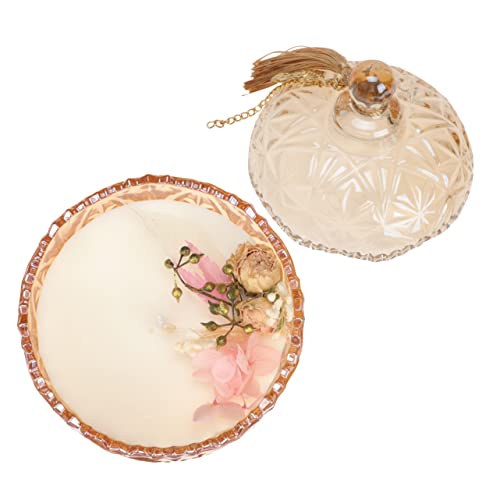 Ipetboom 1Pieza Vela Aromática de Cera de Sin Humo Contenedor para Decoración y Aromaterapia para y Relajantes