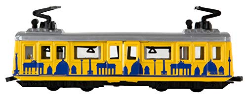 Idena 4259526 - Model Berlijnse tram, met terugtrekmotor, ca. 13,5 x 19 x 5 cm, als speelgoed, typisch souvenir of populair verzamelstuk - Image 4