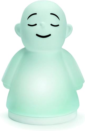 Calma tu mente para aliviar el estrés y la ansiedad, luz nocturna para atención plena, herramienta de meditación visual guiada para mujeres y