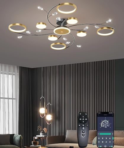 Telecomando multifunzione + temporizzazione intelligente: il telecomando della luce a sospensione oscurante supporta l'interruttore del timer, la funzione di memoria della luminosità, può essere collegato al sistema di casa intelligente, “funzionamento a mani libere” per migliorare la convenienza. Benvenuti a visitare il nostro negozio e ad acquistare i nostri prodotti di qualità appositamente progettati. Se avete domande sui nostri prodotti e servizi, non esitate a contattarci, saremo pronti ad aiutarvi