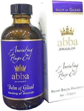 ABBA Oil Balm of Gilead 4oz ANOINTING Oil in Gift Box - ABBA Jerusalem