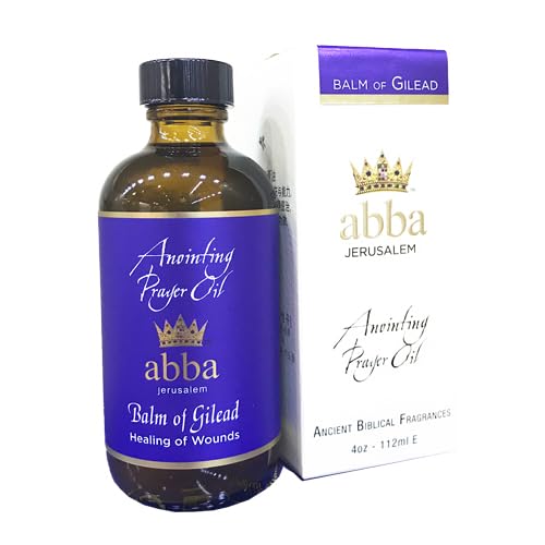 ABBA Oil Balm of Gilead 8oz Anointing Prayer Oil in Gift Box - ABBA JERUSALEM (2 oz)