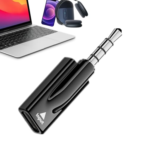 Genérico Adaptador De Auriculares USB C 3.5mm, Convertidor Hembra Dongle, Convertidor De Audio, Tipo C Hembra A Jack Macho para Teléfonos, Tabletas, Cascos Cableados Y Electrónicos