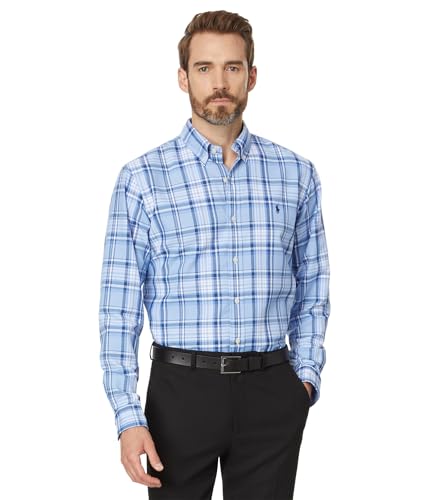 Amazon.com: POLO RALPH LAUREN Men's Classic Fit Plaid Oxford Shirt