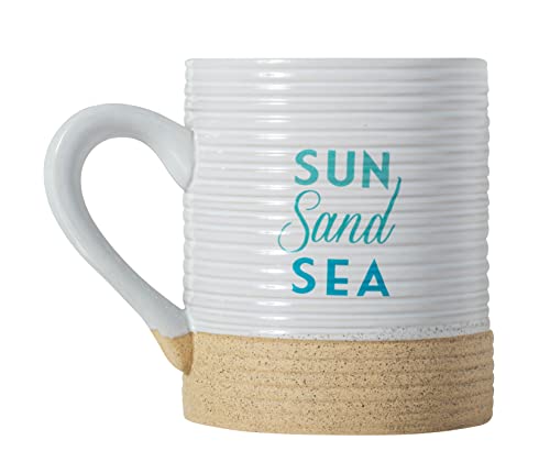 Taza Cape Shore de Piedra Artesanal 15oz Diseño Único miniatura 2
