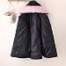 SXSHUN Niñas Abrigo Acolchado de Invierno con Capucha de Pelo Chaqueta Caliente...