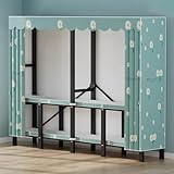 Armoire élégante pour la chambre à coucher : cette armoire polyvalente s'adapte parfaitement à n'importe quelle décoration de chambre, améliorant à la fois les styles modernes et classiques. Avec un grand espace de rangement pour les vêtements et les accessoires, il aide à garder votre chambre bien rangée tout en ajoutant une touche d'élégance. Idéal pour maximiser l'espace sans compromettre le style.