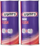 Wynn's Engine Oil Flush Cleans Inside Engine & Removes Harmful Deposits 425ml (Pack of 2)