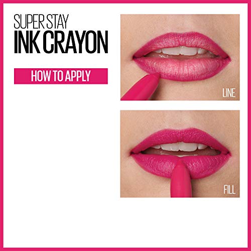 image for Maybelline New York Maybelline Superstay ink crayon Matte longwear lip