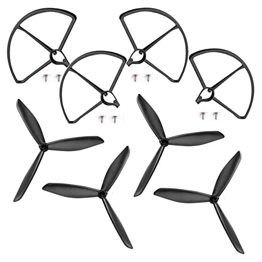 JINFOLI for Hubsan H501S X4 H501A H501C Beine Fahrwerk Und Action Gimbal Halterung Kamera Halter Dreieck Propeller Ersatzteil Drohnenpropeller (Size : 3)