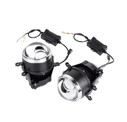 Phares antibrouillard bi-optiques 3 pouces pour Mitsubishi Outlander Pajero Galant Grandis