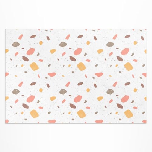 Tapis terrasse PVC imperméable 60x90 cm résistant pour protéger le sol du balcon