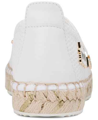 Image of Karl Lagerfeld Women's Michaela Slip on Espadrille Sandal with Pins