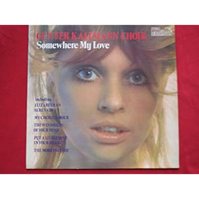 Gunther Kallmann Choir - Elisabeth s&eacute;r&eacute;nade - my cherie amour - somewhere my love - sugar, sugar, Edelweiss - Goddbye, vinyle contour 2870353 de 1970