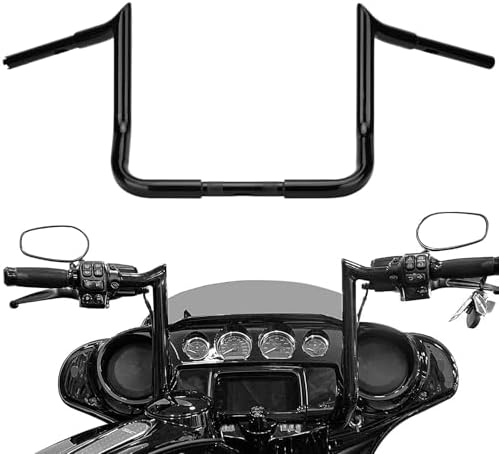 WSays 10 Rise Ape Hangers Handlebar 1-1/4 Diameter France - View #3