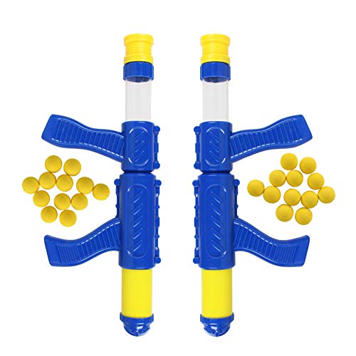 FeiWen Schlag Meine Ente pneumatische doppelt Pistole 24 Weichen Bällen Version Sicherheit Kinder Spielzeugpistole pneumatische