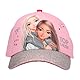 Depesche 13512 TOPModel My BFF - Bedruckte Cap in Rosa, mit Model Motiv und viel Glitzer, Kinder-Mütze mit Größenverstellung