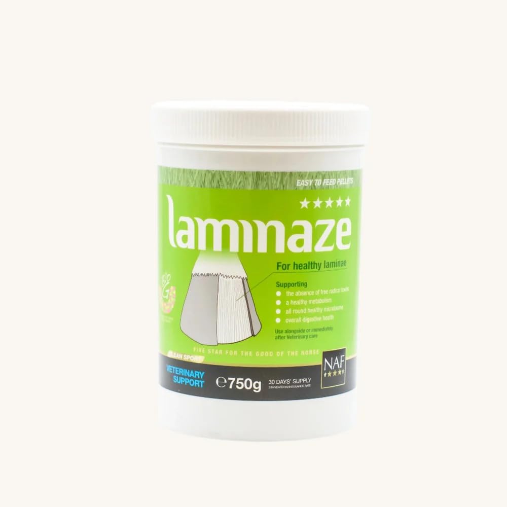 Horse Masters NAF Five Star Laminaze Pellets – Daily Laminae & Metabolic Support Supplement for Horses & Ponies | With Prebiotics, Probiotics & Postbiotics | Digestive & Gut Health Formula