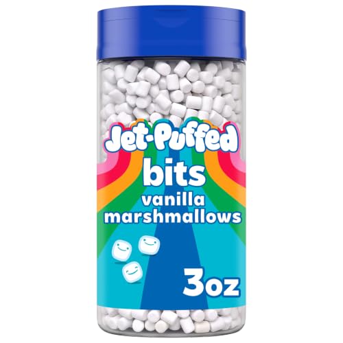 Jet-Puffed Marshmallow Bits, Vanilla, 3 oz Shaker...