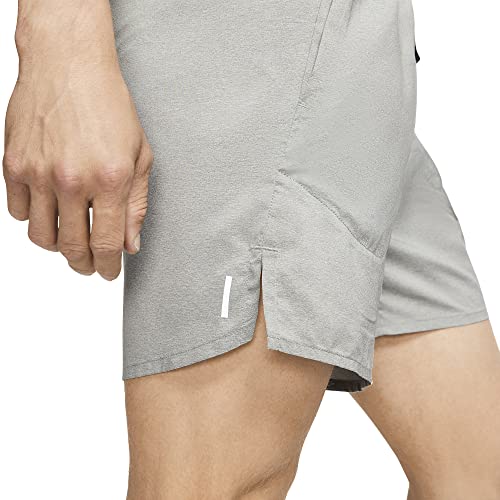 Nike Flex Stride Men's 7" Brief Running Shorts (As1, Alpha, S, Regular, Regular, Iron Grey/Heather) #TOP6