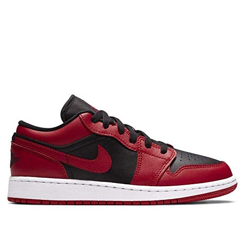 Nike Kids Air Jordan 1 Low GS Reverse Bred Basketball Shoes (4)