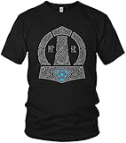 Wikinger Krieger Nordmann Viking Valhalla Walhalla Thor Hammer Gott nordisch Rabe Rune Religion Odinson Wolf Sons of Odin Axt Heavy Metal Festival Lebensbaum Hard Rock Fenrir Fenris Kostüm Krug Merchandise Merch Loki Met Bekleidung Fanartikel Musik