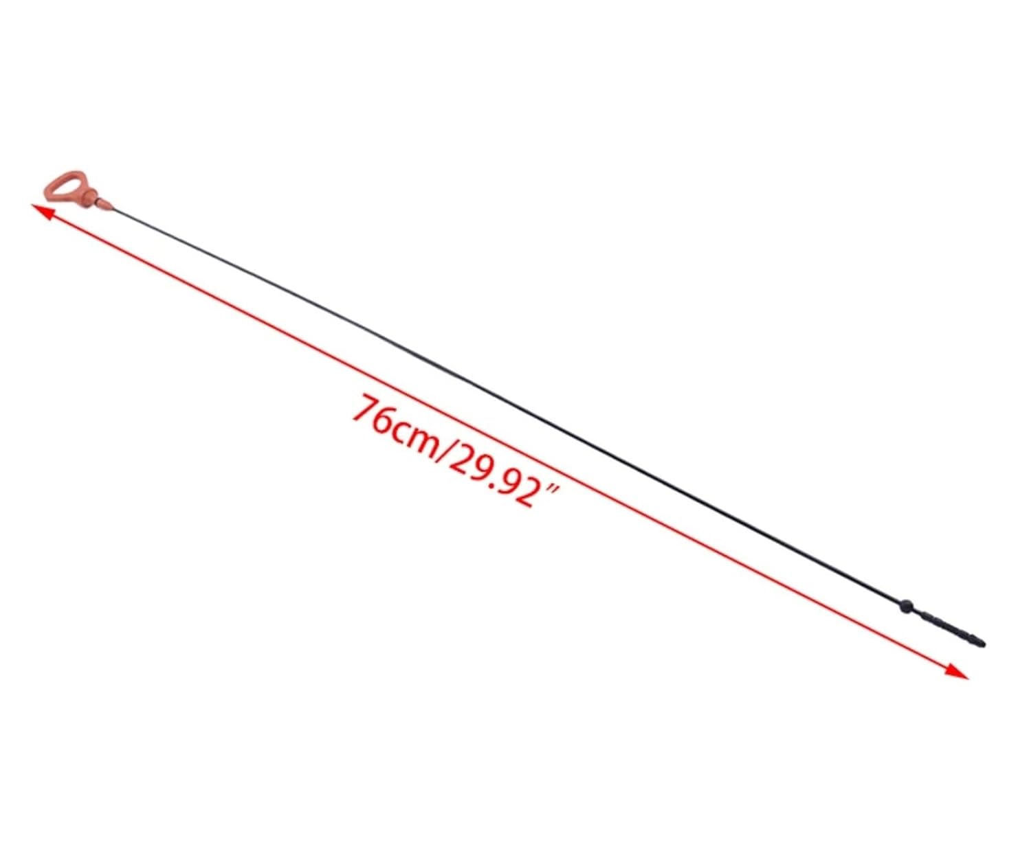 Engine Oil Measuring Rod Compatible with A4 3.0 V6 2002 2003 2004 2005 for A6 2002 2003 2004 Car Engine Oil Dipstick Replacement 76cm 06C115611K
