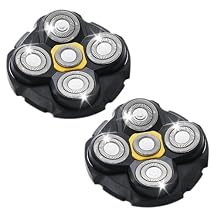 2 pcs Shaver Replacement Blades Compatible with MicroTouch Titanium Head Shaver