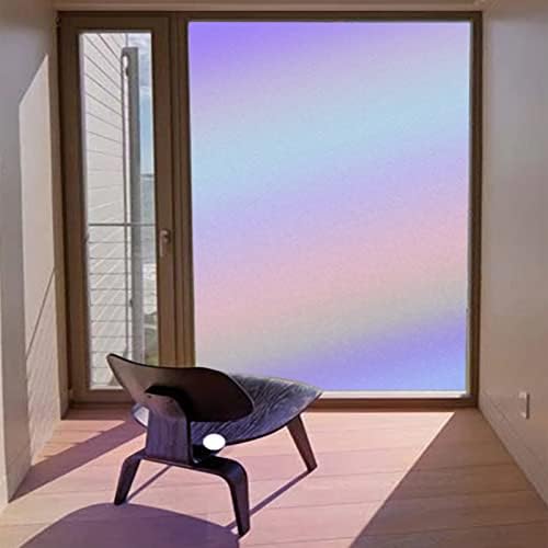 Gabrella 2pcs Window Films for Privacy, Frosted Blackout Glass Film