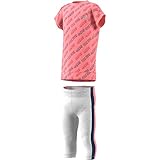 adidas 98 crazy Ropa deportiva adidas adidas I Tight Set G Conjunto Deportivo, Unisex niños, rosglo/indtec/Rosbas, 98 (2/3 años)