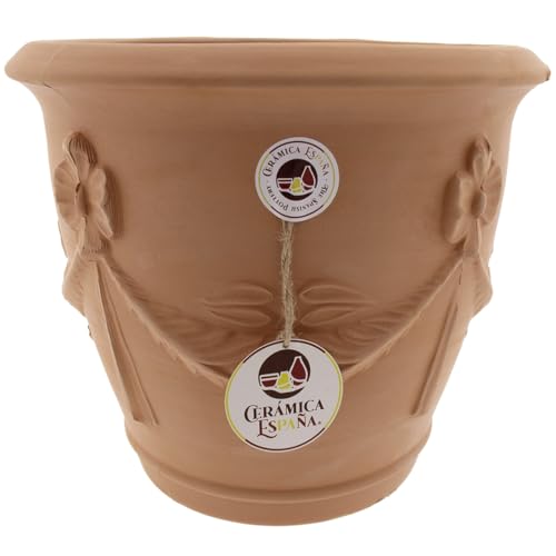 CERÁMICA ESPA� A   Macetas de Barro Rojo