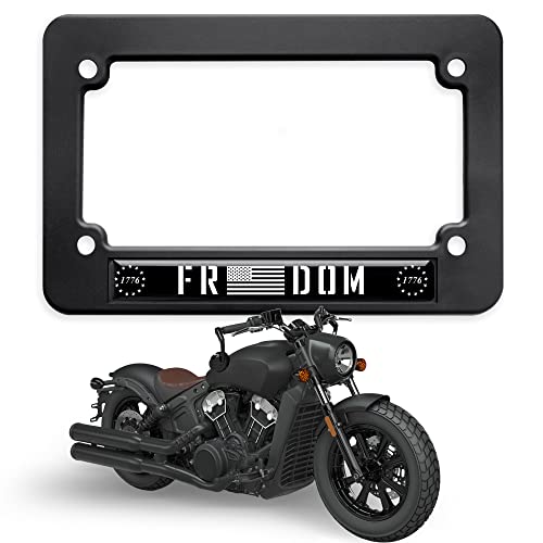 Motorcycle License Plate Frame (Freedom 1776) #TOP9