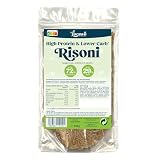 Locawo High Protein & Low Carb Reis Nudeln Risoni Langkornreis | 80% weniger Kohlenhydrate | 12-fache Menge Ballaststoffe | Vegan