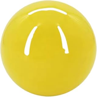 LOLPALONE 1 pelota de golf Park de color sólido de 60 mm, color amarillo