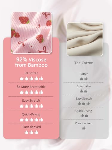 Viscose from Bamboo Toddler Pajamas Girl Long Sleeve Pjs Set - image 6