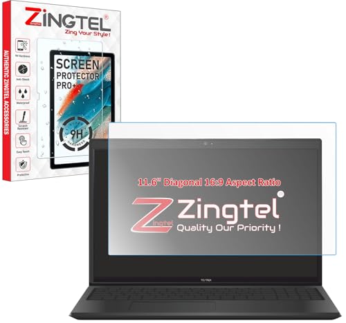 Image of Screen Protector Compatible With Laptops With 11.6 inch Inch Diagonal with 16:9 Aspect Ratio Display 9H Hardness Screen Protector Not a Tempered Glass, Screenguard Size : 257 mm X 145 mm