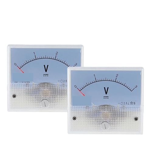 Voltmètre analogique 85C1 évitez les surtensions jauge panneau DC 15V - 2