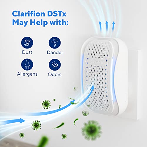 Clarifion DSTx Portable Air Purifier Plug In Air Ionizer HEPA Air