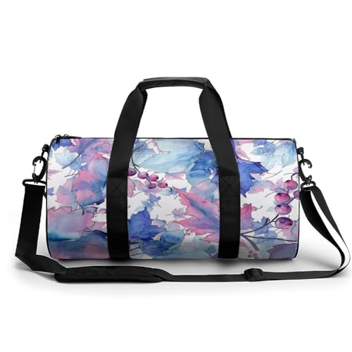 Sac de voyage violet parfait pour un week-end de camping ou une randonnée