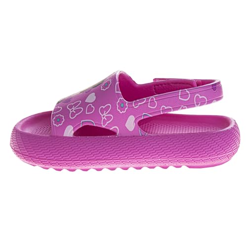 Josmo Kids Slides Open Toe Sandal - Frozen Minnie Mouse Stitch - Girls Sandals Slide SlipOn (sizes: 5-10 toddler)2