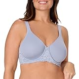 Bali Women's Minimizer Bra, Breathe Underwire Minimizer Bras for Women, Full Coverage for Large Bust, Most Comfortable