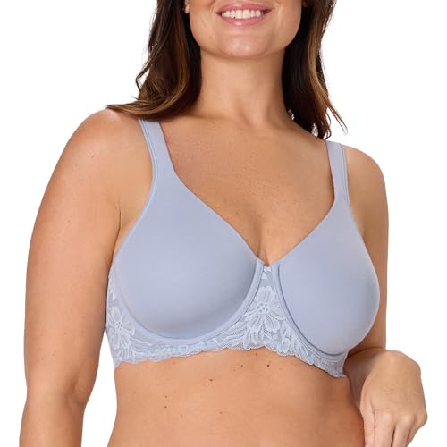 Bali Women's Minimizer Bra, Breathe Underwire Minimizer Bras for Women, Full Coverage for Large Bust, Most Comfortable
