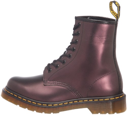 Image of Dr. Martens unisex adult 1460 boots, Purple Shimmer, 7 US