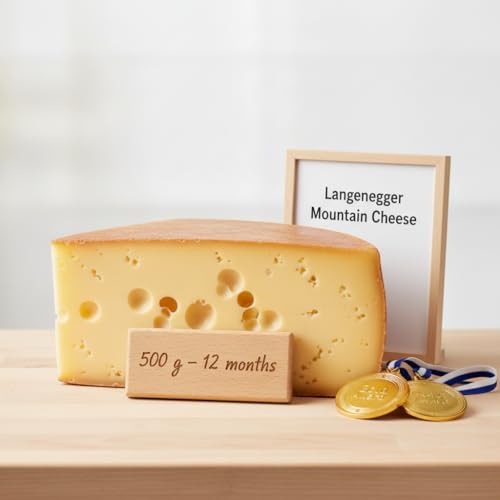 Fromage Alpin Autrichien – Médaillé d’Or à Plusieurs Reprises – 100% Lait de Foin – Affiné Traditionnellement & Naturellement Sans Lactose – Coupé Frais à la Demande (1000 g, Extra‑corsé (12 mois)) – vue 8